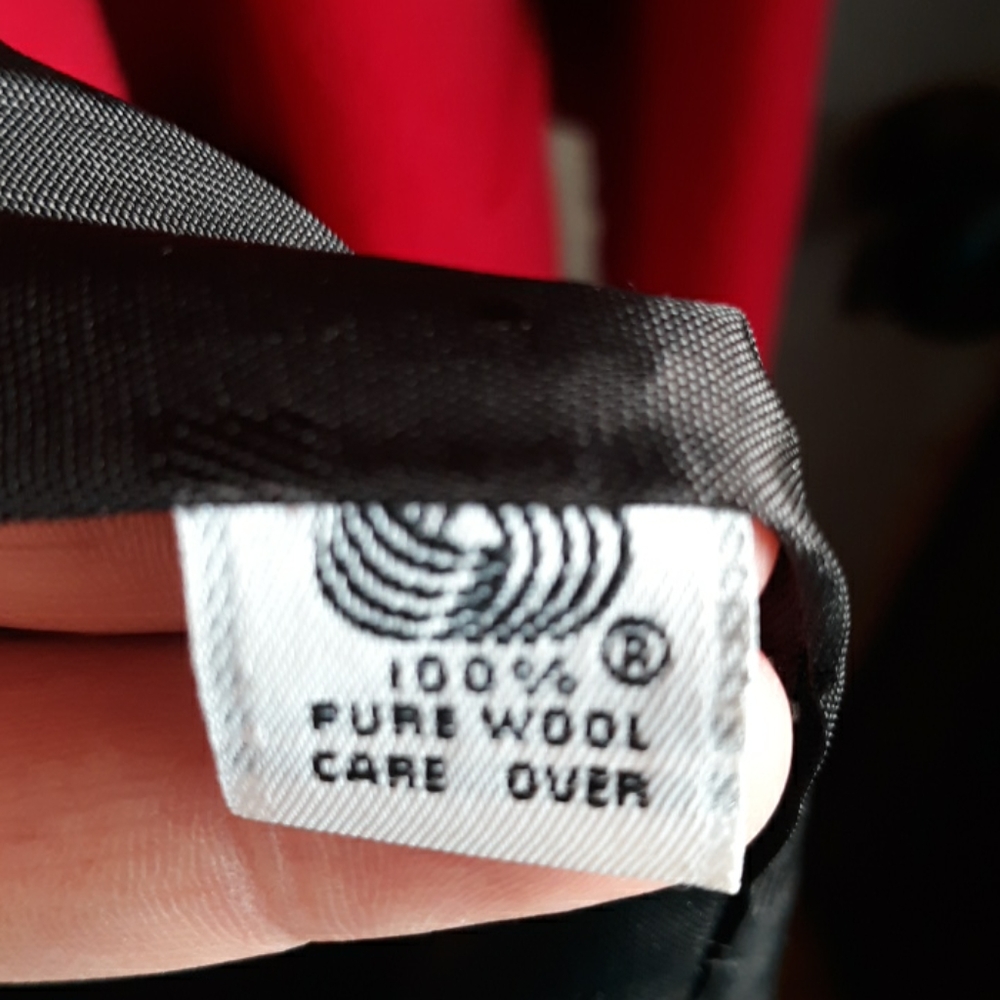 Charter Club Wool Coat Red - Picture 5 of 5